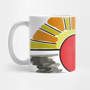 Colored Sun Mug